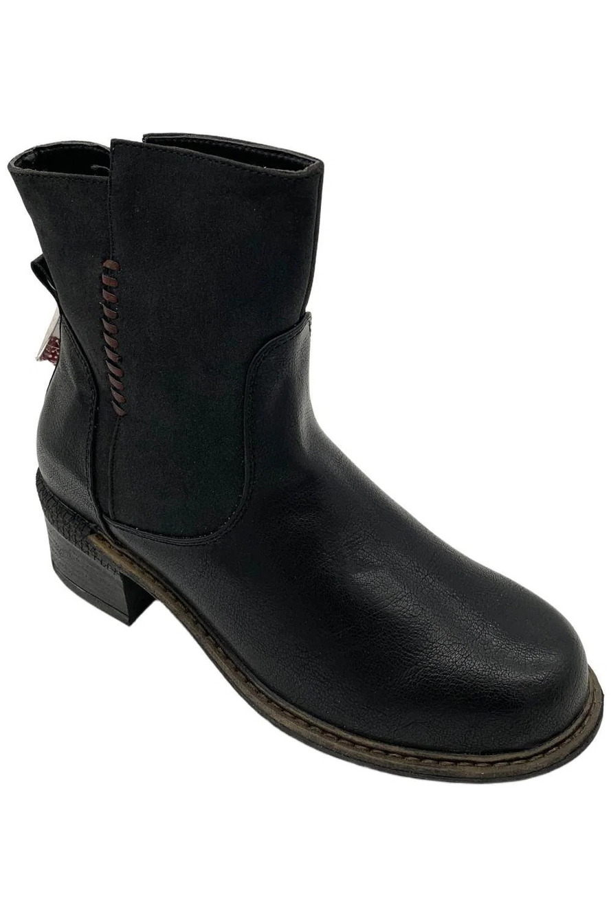 MUK LUKS Logger Niagara Women's Ankle Boots Black - Medium